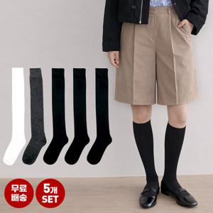 [5종세트] 무지니삭스 5개 세트 여성 덧신 학생 양말 선물