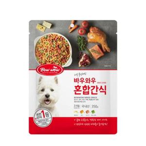 간식 강아지 혼합간식 350g