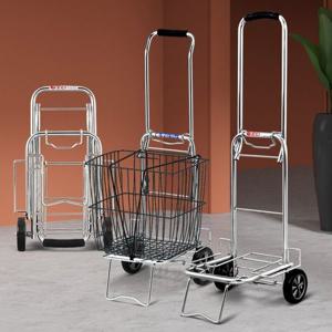 접이식핸드카트 시장 손수레 마트쇼핑 장바구니캐리어 WEB416C