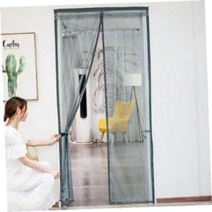 방문모기장 심플문모기장현관문방문출입구방충망90x210cm WFKQRF5