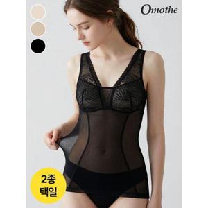 [오모떼]올데이 레이스 더블 파워넷 데일리 바디쉐이퍼 1+1 2종/택일