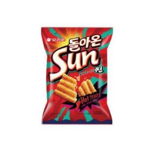 [셀러허브 식품]썬칩 핫스파이시맛 135g 10개