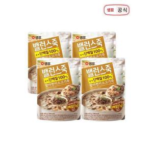 [샘표]밸런스죽 발아현미소고기죽 420g 4개