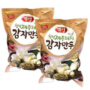 개성 제주 돼지감자 만두 2kg x 2개