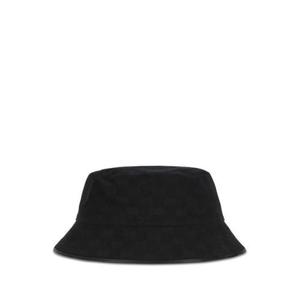 해외배송 26FW 구찌 GG 코튼 캔버스 버킷 햇 8757404HBJS 1060 BLACK