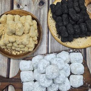 28년 전통 떡 3종 알찬 선물세트 찹쌀떡 콩고물 흑임자 인절미