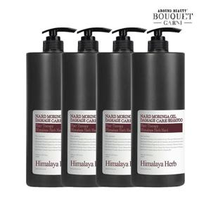 히말라야 허브 나드 모링가 오일 데미지 케어 샴푸 1500ml x4개