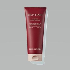[더샘]실크 헤어 리페어 컬 크림(컬링+에센스+왁스) 150ml_US