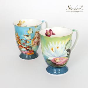 스테콜 S13722AB 애니메이션로얄머그A/B 2p 찻잔