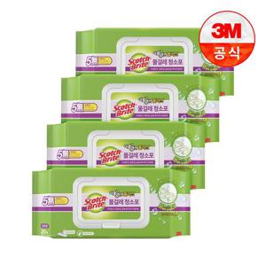 [3M]더블액션 물걸레 청소포 플러스 표준형 20매 x 4개