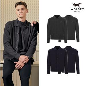 [WOLSEY] 25FW 울시 남성 가디건1종+풀오버니트1종