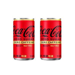 [셀러허브 식품]코카콜라 제로 제로카페인 190ml 30캔