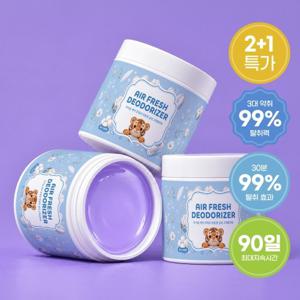 2+1 타이글 대용량 실내 고체탈취제 350g 퓨어코튼 화장실 집안 실내 홀애비 남자 방 담배 냄새 제