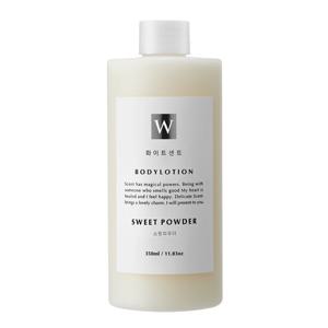 화이트센트 향기좋은 모이스처 바디로션 바디크림 스윗파우더 350ml