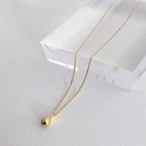 [폭스타일](silver925) rain drop necklace