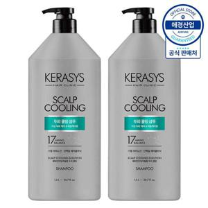 [케라시스]케라시스 두피 쿨링 단백질 샴푸 플로럴파우더향 1.5L 2개