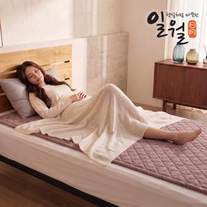 [일월] 텐셀브라운 초절전형 워셔블 카본 탄소 전기매트 / 카본매트 싱글