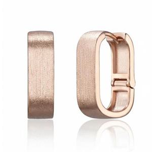 [가이거] 모던 매트 스퀘어 원터치 귀걸이 GISVEE167 (SILVER925 PIN)