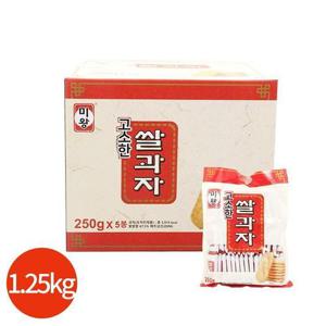 미왕 고소한 쌀과자 250g 5개