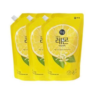 애경 순샘 주방세제 레몬 리필 1L x3