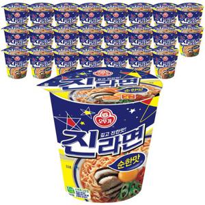 오뚜기 진라면 순한맛 컵 65g x 24개