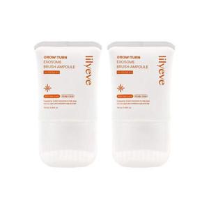 [릴리이브]그로우턴 엑소좀 브러쉬 앰플 100ml 2개 탈모 두피 케어