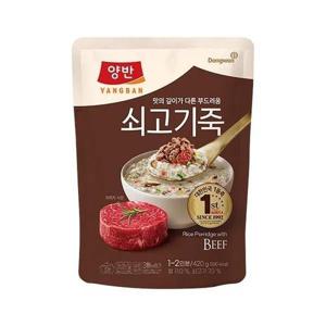 [동원]양반 쇠고기죽 420g x 10개