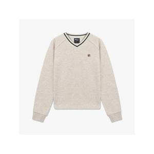 [휠라]공식 여성 에센셜 V넥 맨투맨(FS261PO01F002_290)