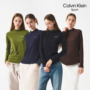 [캘빈클라인][Calvin Klein]26FW 여성 스트레치 기모모크넥 4종_637898
