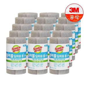갤러리아_[3M]버블버블 일회용 롤수세미 1Roll(20장) x 15개