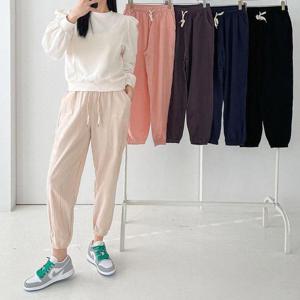 [비비드글램]여성 코튼 조거 밴딩팬츠 5color / 트레이닝 캐쥬얼 여성 바지