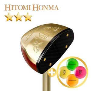 [히토미혼마]협회공인인증  3스타 파크골프채 CLASSIC GOLD+볼4구