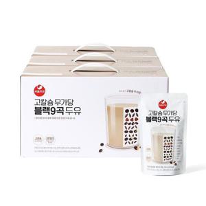 [서울우유]서울우유 고칼슘 무가당 블랙9곡 두유 190mlX60팩 (37852576)