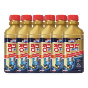 유한락스 펑크린 울트라겔 배수구세정제 500ml x6/막힘제거/악취제거
