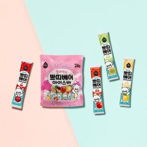 갤러리아_엘제이드 얼려먹는 쁘띠베어 아이스바 35mL 24입 2팩(소비기한 2