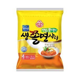 [(주)오뚜기] 생쫄면사리 4인분 800g