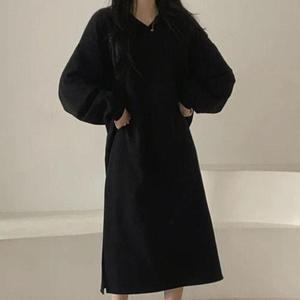 빅사이즈여성의류 데이트 대학생 캐쥬얼원피스 슬림 WFO6I8K