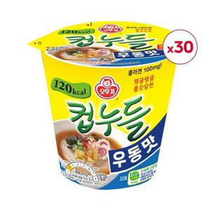 컵누들 우동맛 컵 38.1G 30개