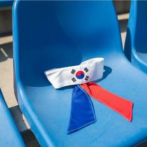 태극기 리본 응원 머리띠 스포츠 경기 응원용품 축구