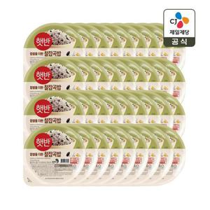 [CJ] 햇반 찰잡곡밥 210g 3개입 6+6개 (총 36개)