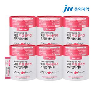 JW중외제약 포에버 저분자 먹는 어류 피쉬 콜라겐 트리펩타이드 6통 (300포)