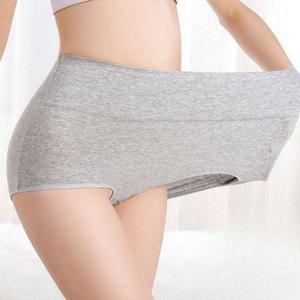 순면 여성 팬티 무봉제 여성 보정 팬티 빅사이즈 하이 힙업 WFO5SPE
