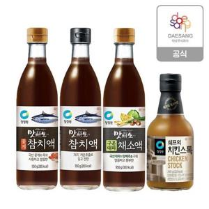 [청정원]청정원 참치액,채소액,치킨스톡 3종 3개 골라담기_26339415_588451