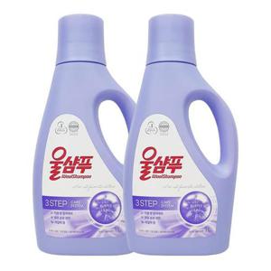 [유한락스]애경 울샴푸 퍼플 라일락 용기 1L x2