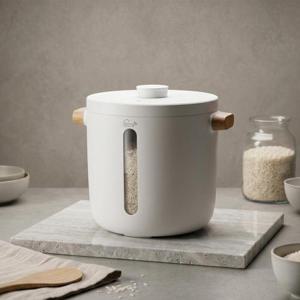 퓨어홈 리빙앤 스마트 진공 쌀통 6kg/7L