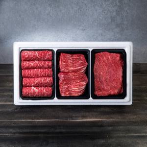 [식탁이야기] 마장동한우 정육4호 선물세트 1.5kg (산적,사태,양지 각 500g씩 / 1++등급)