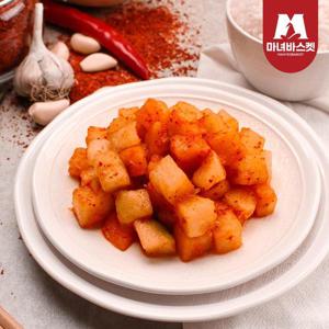 [마녀바스켓] 국내산 마녀 깍두기 김치 2kg+2kg(총 4kg)