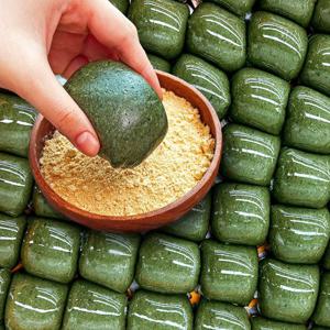[리만월] 물방울 쑥인절미 1kg(10개)+콩고물100g 증정 x 2세트