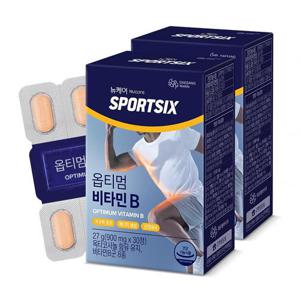 [대상웰라이프] 스포식스 옵티멈 비타민B 900mg (30입) 2박스