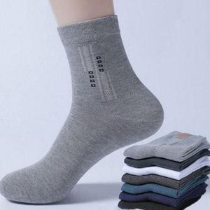 남성 중목 양말 남성 무지 양말 사계절 데일리 정장 패션 스포츠 WFNL5YD